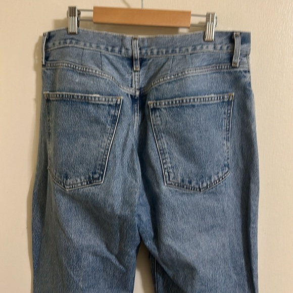EUC Agolde Distressed Straight Leg Jeans - Picture 4 of 5